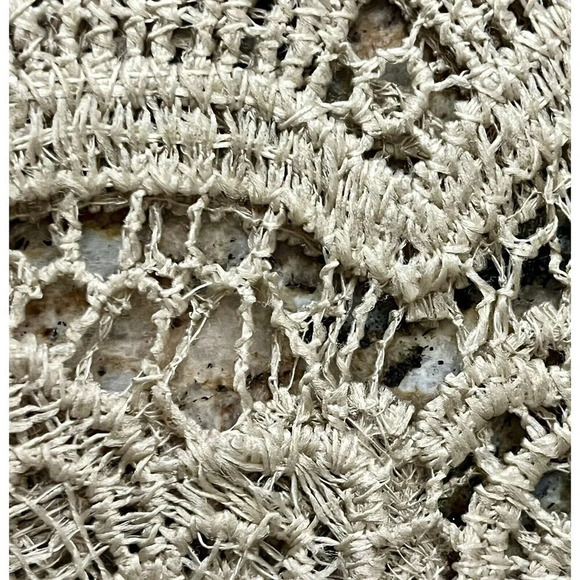 Koko Ailis Womens Brown Crochet Sheet Off The Shoulder Swim Cover Vintage 1XL - Picture 8 of 8